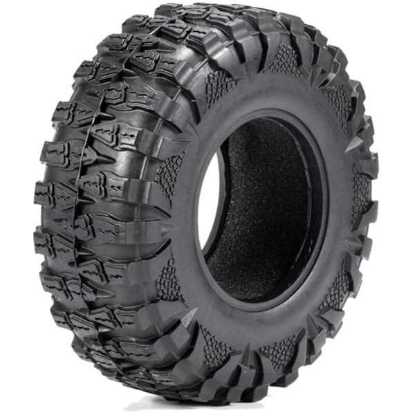 4 2,2 tommers gummihjul 2,2 hjuldekk for 1/10 Rc Crawler Scx10 Wrangler 2,2 hjul