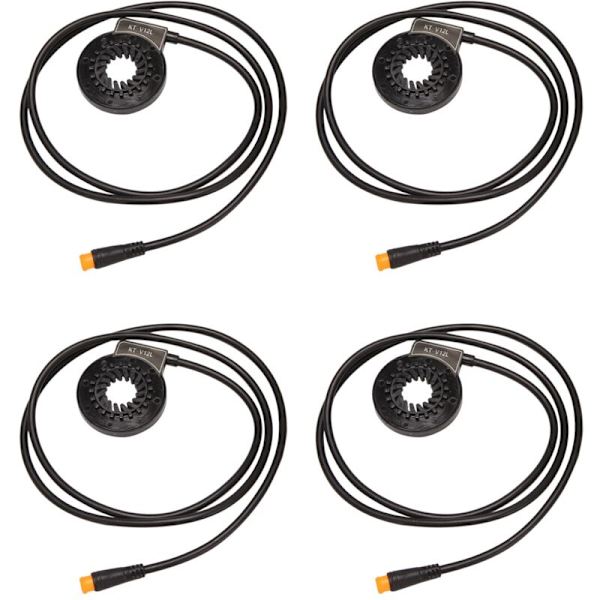 4X Elektrisk cykel PAS-sensor E-cykel Vattentät konverteringssats Delar PAS-assistentsensorsystem KT-V12L