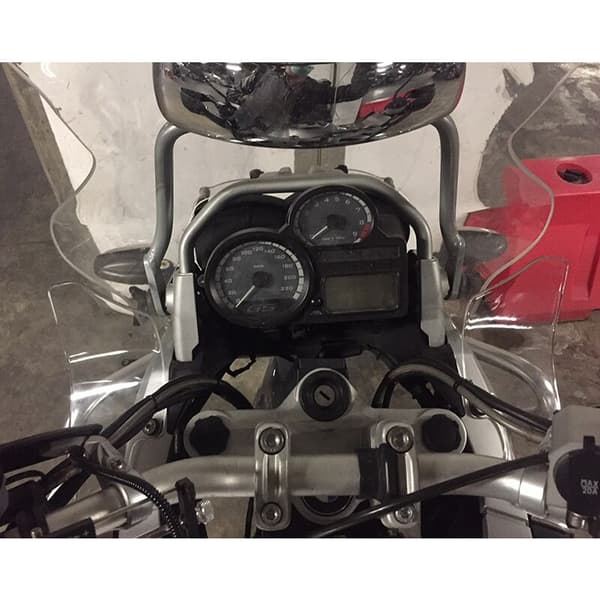 til GS1200 R1200GS 2004-2012 Side Windshield Vindafbøjer ADV Klar