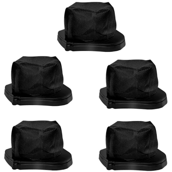 5 st dammsugarpåsar dammsugartillbehör filter skärm dammkopp filter sopor filter för Shark LV900 LV901 XF900
