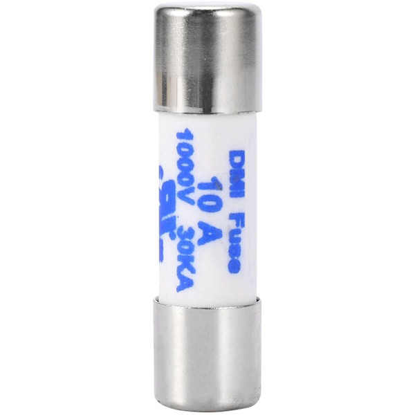 10 x 38mm 1000V 10A Hvid Keramisk Cylinder Multimeter Sikring