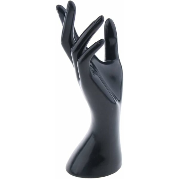 Håndmodel smykke display (sort) -