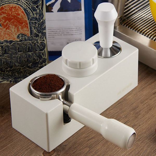 58 mm:n espressokoneen kahvanpidin, yleiskäyttöinen täyttöpidin, jauheannostelijan pidin, ABS-kahvipuristimen pidin, A