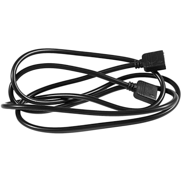 LED-linjat RGB 4-pin mustaan liittimeen jatkokaapeli 1M