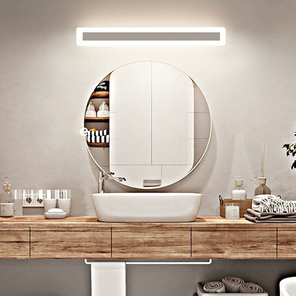 14W Spegellampa Vägglampa Badrum Neutralvit 4000K LED 900LM Modern Inomhus Badrumslampa Badrumsbelysning 40