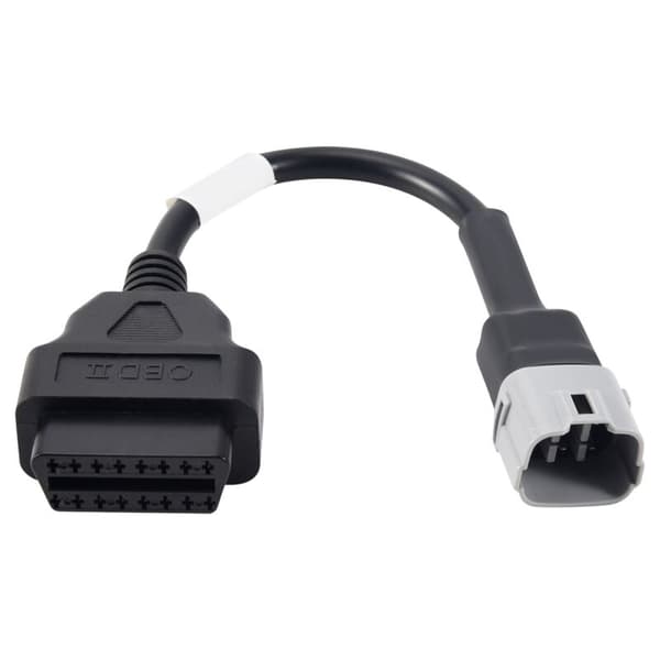 OBD-motorcykelkabel til 6-bens stikkontakt til OBD2-adapter 16