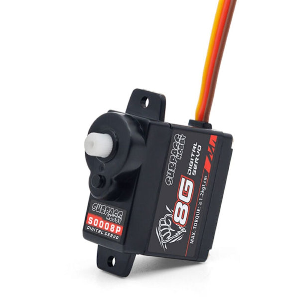 8G Digitaalinen vaihde muovi servo RC auto lentokoneet kiinteä siipi helikopteri