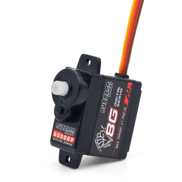8G Digital Gear Plast Servos för RC Bil Flygplan Fast Ving Helikopter