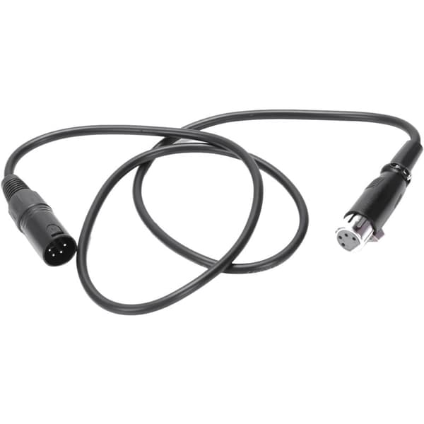 4-polet XLR-han til XLR-strømkabel 1M til DSLR-kamera