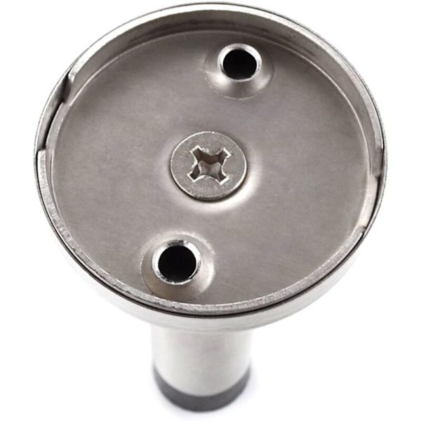 5 stk. dørstopper væg dørstopper heavy duty rustfrit stål dørstopper gummi buffer T