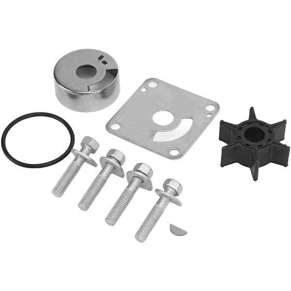 6L2-W0078 Vattenpumps Impeller Reparatssats för Yamaha 2-takts 20 hk 25 hk Utombordsmotorer