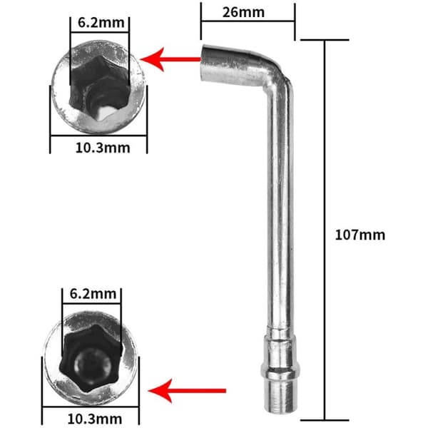 23 stk. 3D-printerdyse-sæt med MK8 3D-printer messingdyse ekstruder 0,4 mm 10 stk. til 3D-printertilbehør