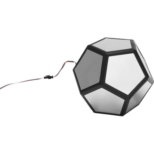 Jul Uendelig Dodekaeder Farve Kunst Lys USB Opladning Dekorativ Lampe Kontor Dekoration Soveværelse Dekor