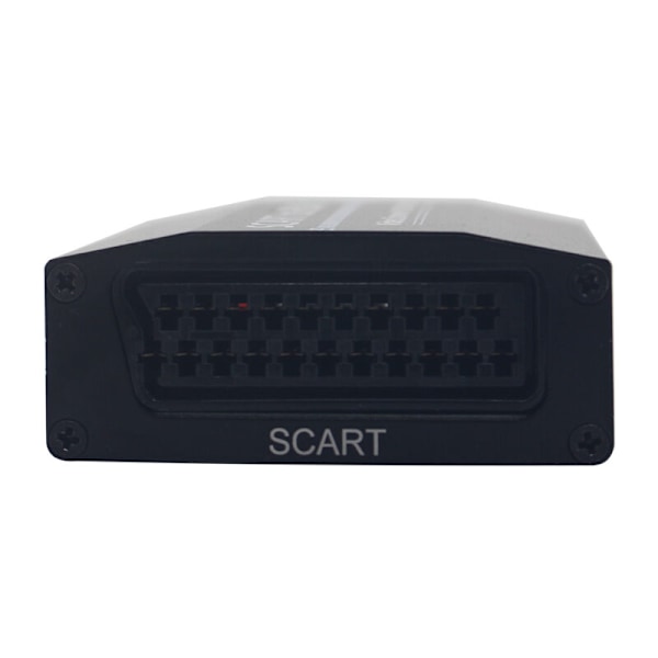 1080P SCART till HDMI-omvandlare Adapter med Komposit Video Audio för TV DVD Sky Box