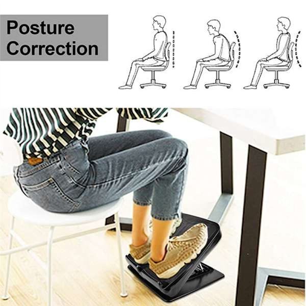 Lutningsbräda 5 Nivåer Justerbar Bärbar Lutningsplatta Benövningsutrustning Yoga Fitness Hem