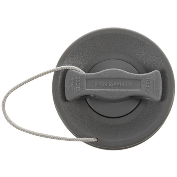 2 st 8-håls Uppblåsbar Båt Flotte Dinghy Kajak Kanot Tillbehör Luftventil Lock Adapter (Grå)