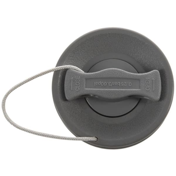 2X 8 Huller Oppustelig Båd Flåde Dinghy Kajak Kano Tilbehør Luftventil Kapsel Adapter (Grå)