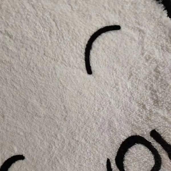 Tekokarvainen matto olohuoneeseen minimalistinen linjat sohvapöytä pehmeä makuuhuoneen matto sängyn vieressä 80x120cm tekokarvainen£¨05£©