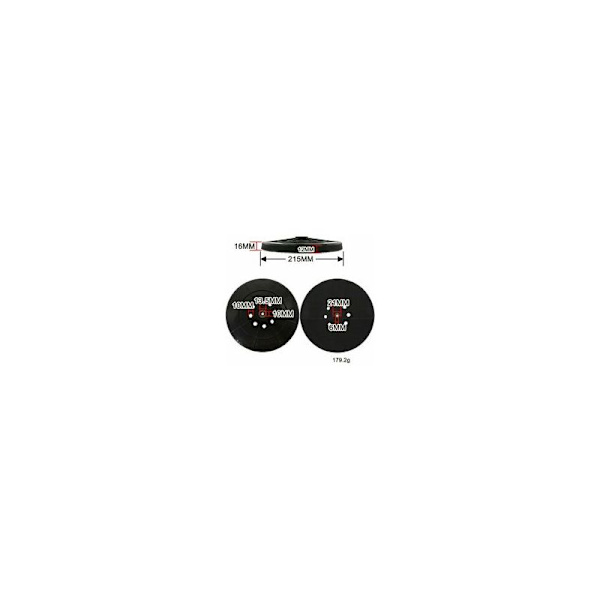 Tukilevy yhteensopiva Einhell TC - DW 215 te - DW kuivahiontakonetta (Ø 215 mm)