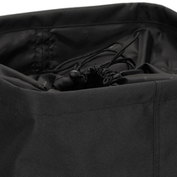 Bærbar utendørs sammenleggbar oppbevaringskurv Vanntett oppbevaringspose Polyester Stor kapasitet Verktøypose, Brun