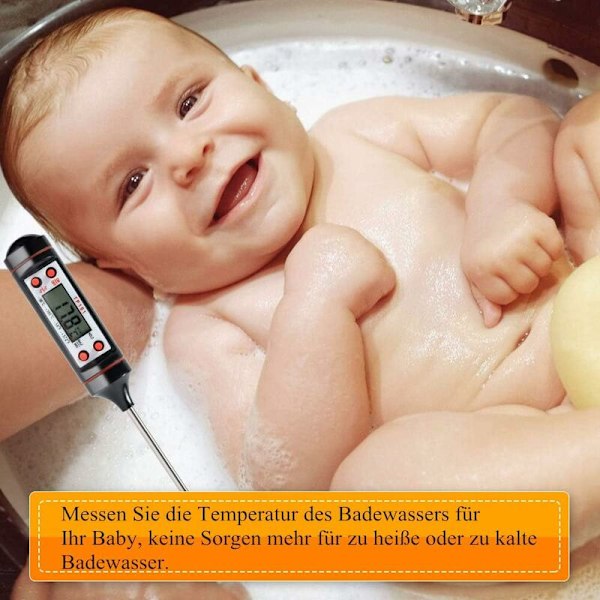 Kökstermometer Universal hushållstermometer Digital matlagningstermometer Kökstermometer Kötttermometer, läsbar 50 ° C- 300 ° C, ° C