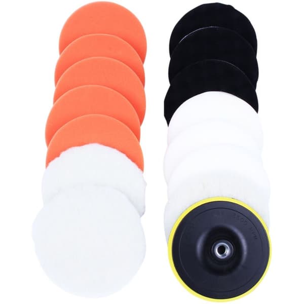 1 sett med bilsponsslipekit 6 tommer, diameter 150 mm