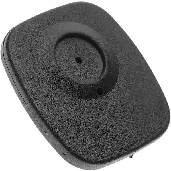 Sort Anti-Tyveri Etiket med Stift 47 x 42 mm