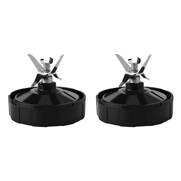 2X Ersättningsdelar för Ninja Blender, 7-bladsaggregat, Extraktorblad, Blenderknivdelar för BL451 BL456
