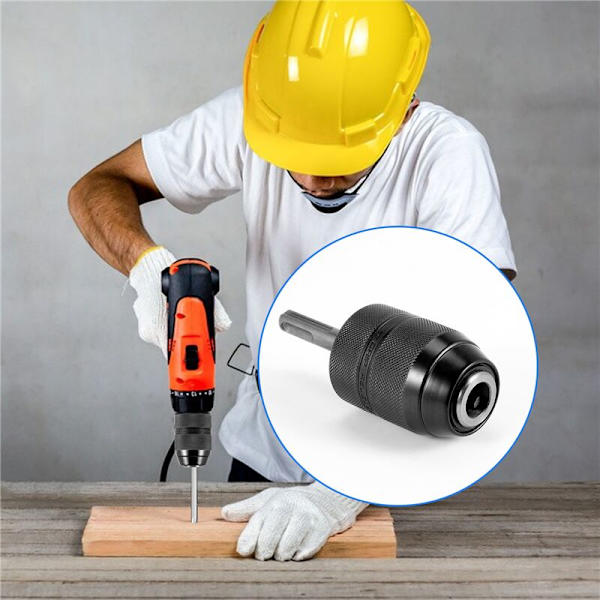 2-13MM Nyckelchuck med SDS Plus Skaftadapter, 1/2-20UNF Slagborrchuck Byte Adapter Konverteringsverktyg