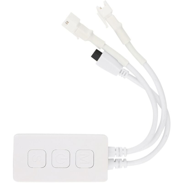 SP511E WiFi Musik LED-controller til WS2812B WS2811 Adressable Pixel RGB LED-strimmel Dobbelt Output Alexa Stemme App-kontrol