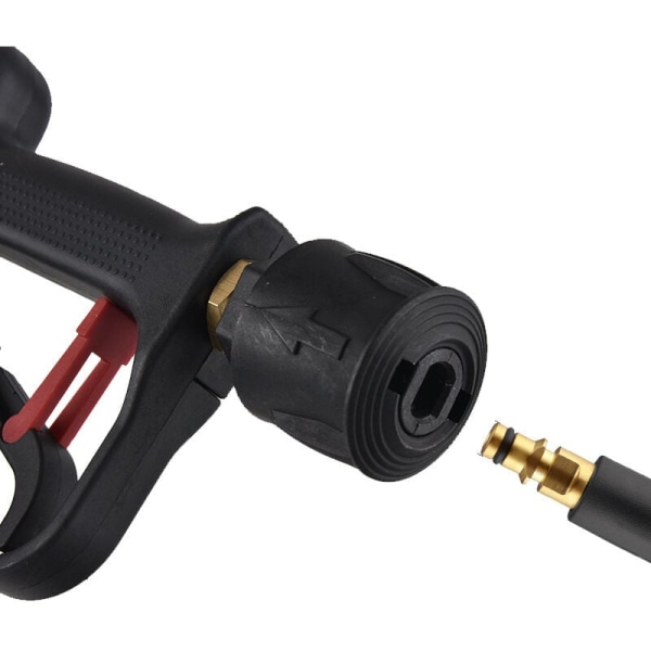 Tilbehør til højtryksrenser: Karcher højtryks hurtigkobling, Karcher slangetilslutningsadapter, Karcher konnektor M22 14mm hun-gevind 1 pakke