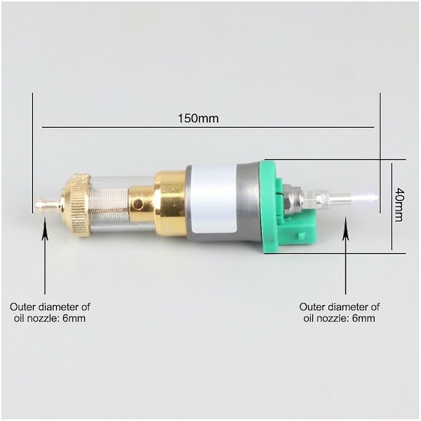 12V 28ml Universal Brændstofpumpe Parkeringsvarmer Pumpe Tilbehør Til Bilvarmer Pumpe Biltilbehør