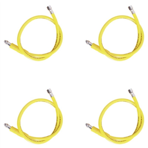 4X Scuba Diving Regulator Medium Tryk Slange BCD til Åndedræt 2. Måler