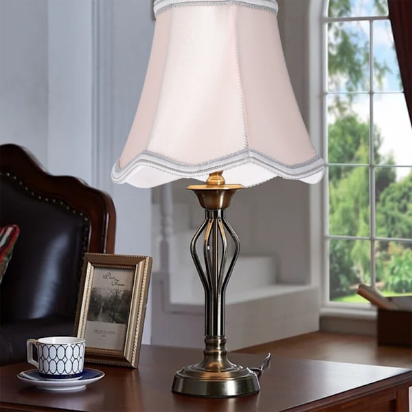 3 st. Inomhus Lampskärmar ClipOn E14 Moderna Lampskärmar för Hem Sovrum Hotell Butik Restaurang Dekoration Rosa