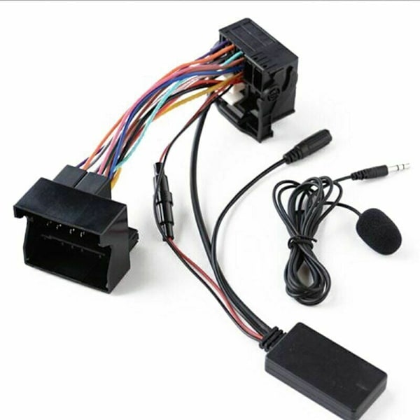 Bilmusikkadapterenhet med mikrofon Handsfree Bluetooth AUX 5.0 for Audi A4 B7 TTs TT A8 R8