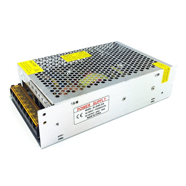 Hög effektfaktor transformator dimmer adaptrar switch strömförsörjning drivrutin AC 110V/220V DC 12V 10A 120W för LED-remsa