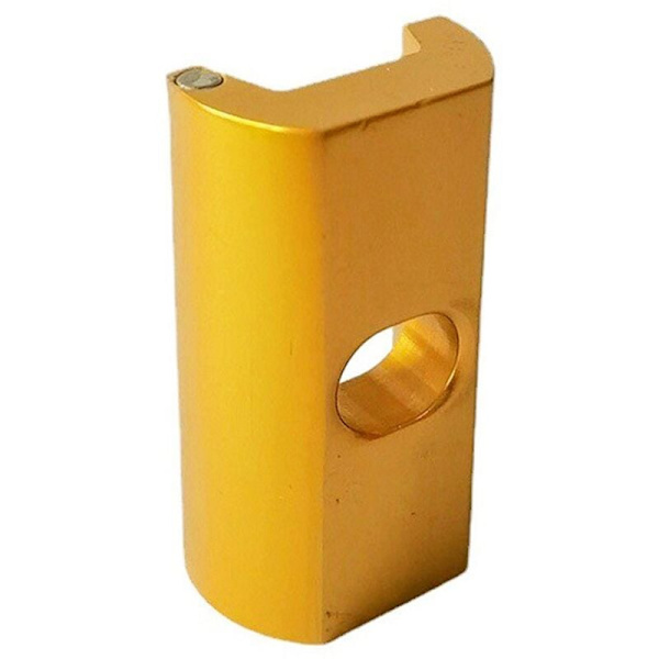 C Bike Cykelkrog Klemmeplade til Brompton 3SIXTY Aluminium Legering Magnetisk Hængsel Klemmeplade til Foldbar Cykel, Guld