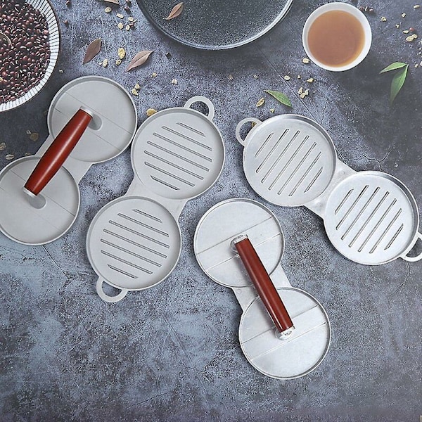 Non-Stick Hamburger Form Hamburger Presse Køkken Kød til Burger Form Maker Gadget Maskine - B