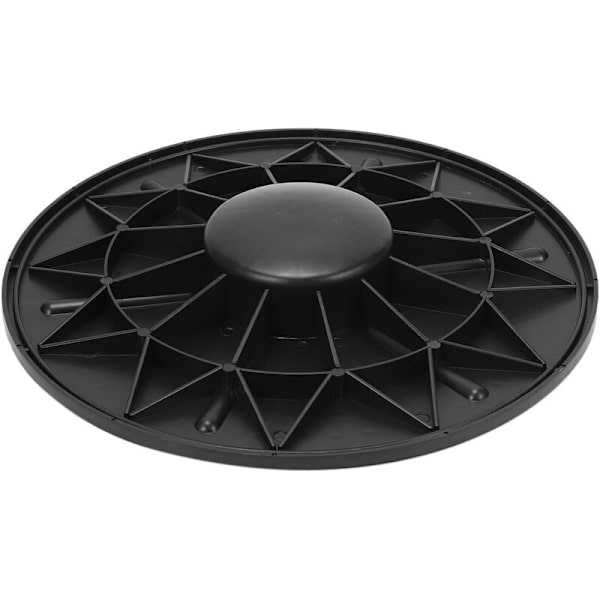 Sort Gul Balance Board 360 Graders Rotation Massage Rund Disk Plader Bræt Gym Talje Twist Øvelse