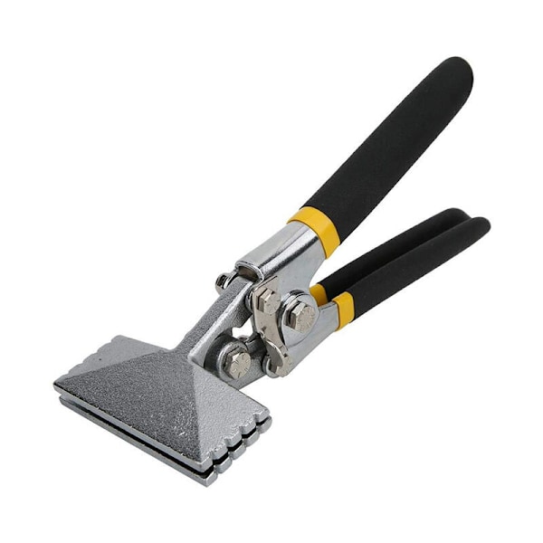 Tang for håndbøying av metallplater, tang for rett bøying. Manuelt verktøy for bøying av plater, tang for bøying av plater. Verktøy for flating.