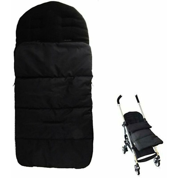 Vinterfodpose, Universal Barnevognsfodpose, Vinter Baby Varmt Sovepose, Fleece Barnevognspose, Pushestolspose Velegnet til 0-36 År Gammel Baby