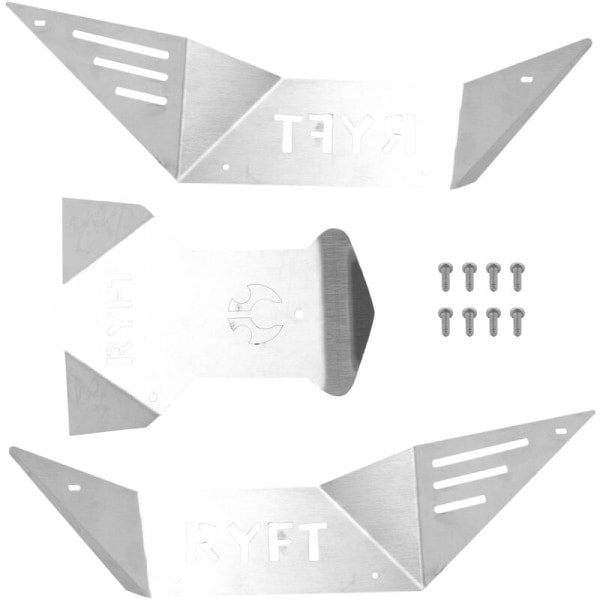 Metall RC Bilkarosseri Skid Plate Armor Kit för AXIAL RBX10 Ryft 1/10 RC Bil Uppgraderingsdelar