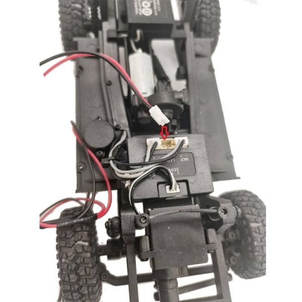 Ståltau og LED-lyskabelsett for Jimny 1/16 RC Crawler Bil Oppgraderingsdeler Tilbehør Dekorasjon