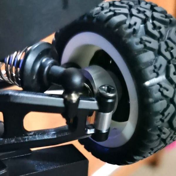 2 kpl Metalliset Takanapa-akselin Kantajat Pyörän Istuin SG 1603 1604 SG1603 SG1604 UD1601 UD1602 1/16 Päivitys RC Auto,