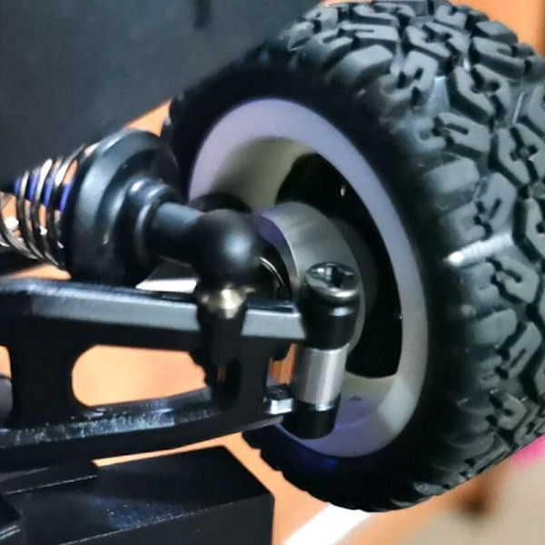 2 st metall bakre navbärare hjulsäte för SG 1603 1604 SG1603 SG1604 UD1601 UD1602 1/16 uppgradering RC bil,