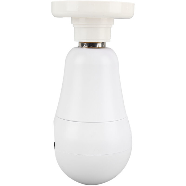 1080P Glödlampa Säkerhetskamera med E27-sockel, 5GHz Färgrik Infraröd Trådlös WiFi-kamera för Hemövervakning 110-240V