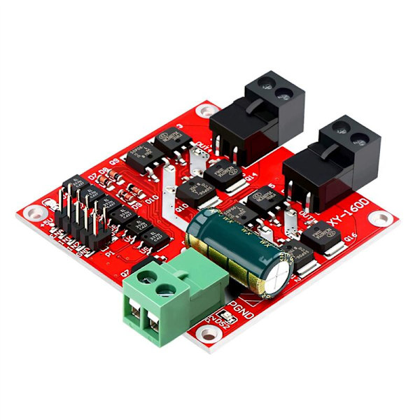 7A 160W Motorstyrningsmodul 12V 24V Dubbelkanal DC Motorstyrningsmodul H-brygga L298 PWM Logikstyrning Optokopplare