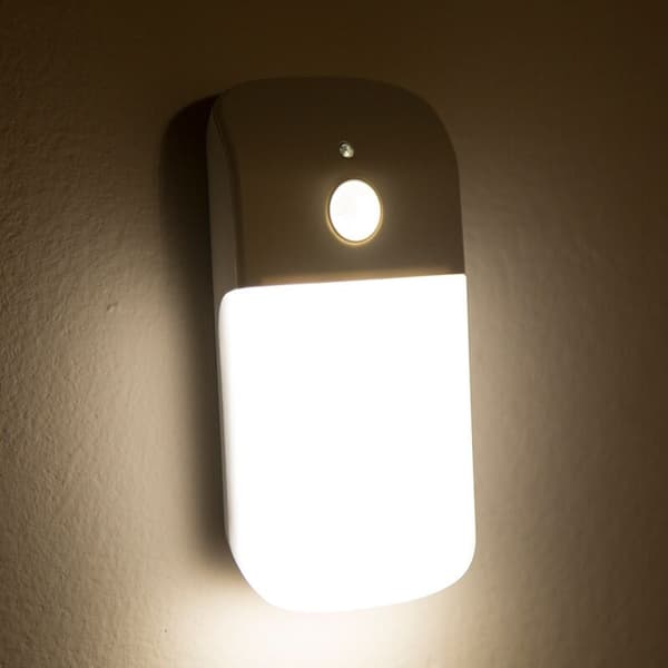 Kroppssensor nattlys Mini LED nattlys for mørk natt Barn soverom Sengelampe Sovelys