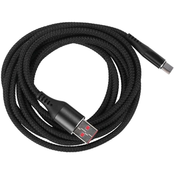 5A USB Type C-kabel til Mate 20 10 P30 Pro Lite opladningskabel Type C mobiloplader USB-C-ledning sort