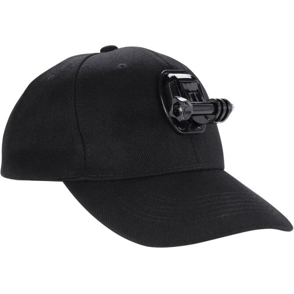 GoPro-lisävarusteet Ulkoiluaurinkohattu Hatut Baseball-lippis W/Stand HERO5 HERO4 Session HERO 5 4 3 2 1 (Musta)